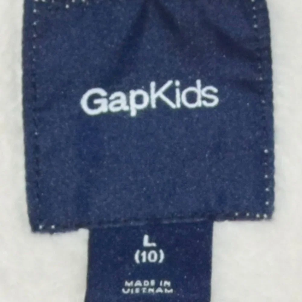 GapKids SUPER Soft Inside and Out Hoodie Sweater with Buttons - Large (1…